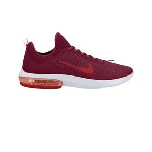 Nike Red and White Athletic Sneakers